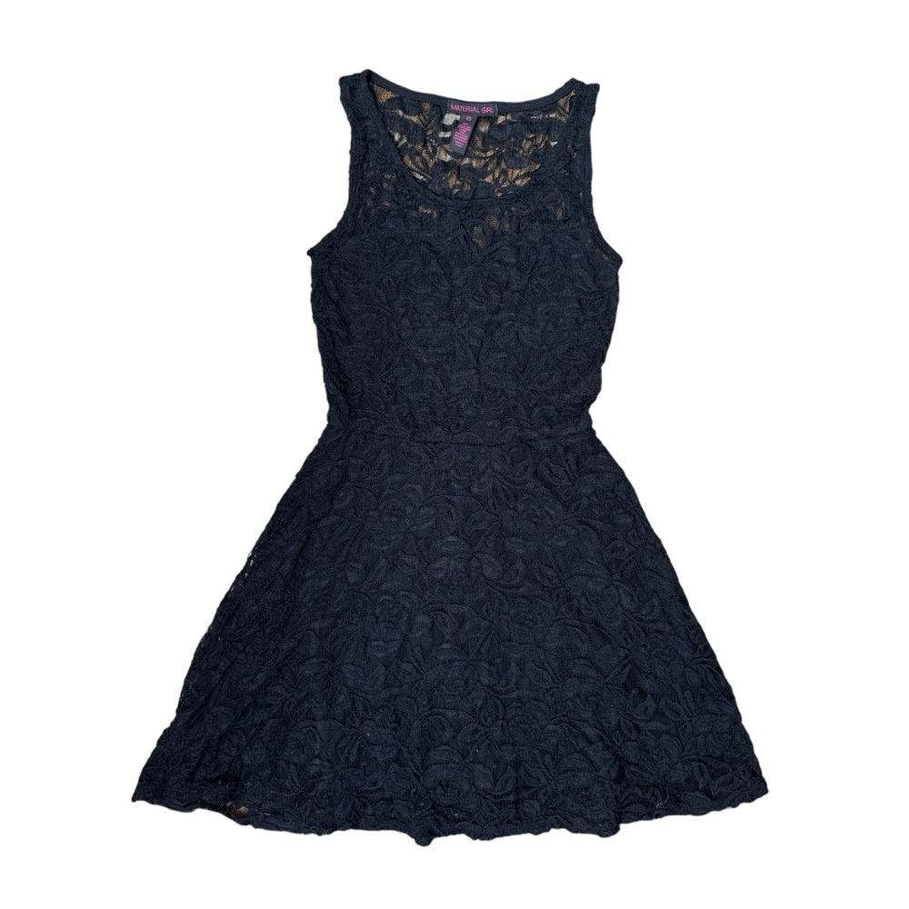 Black Material Girl XS Lace Dress